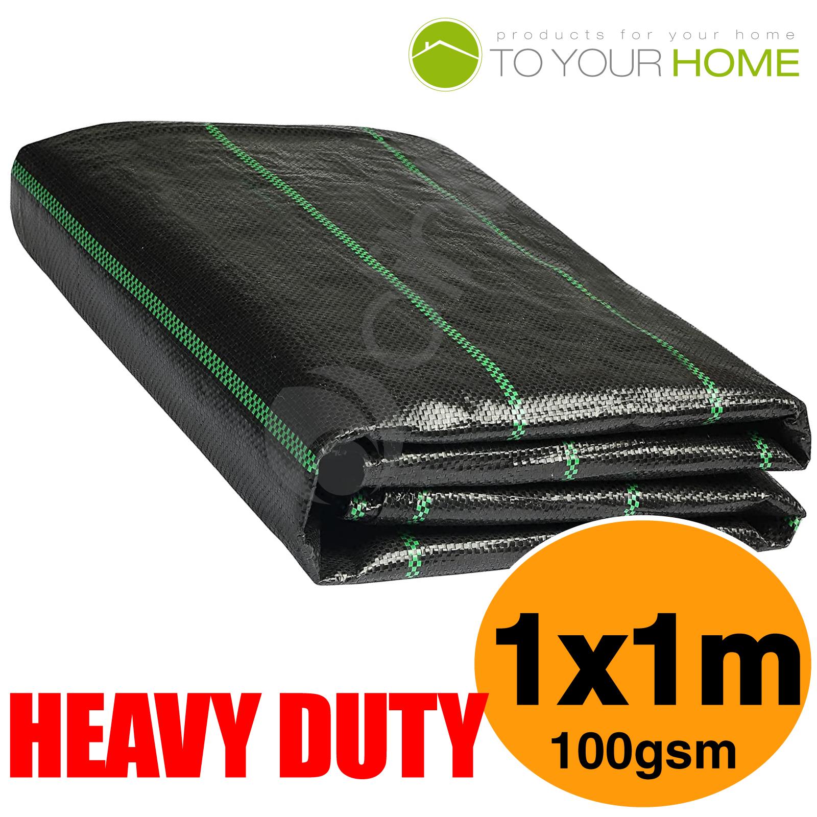 Dihl Heavy Duty Weed Control Fabric Ground Cover Membrane Garden Mat Landscape