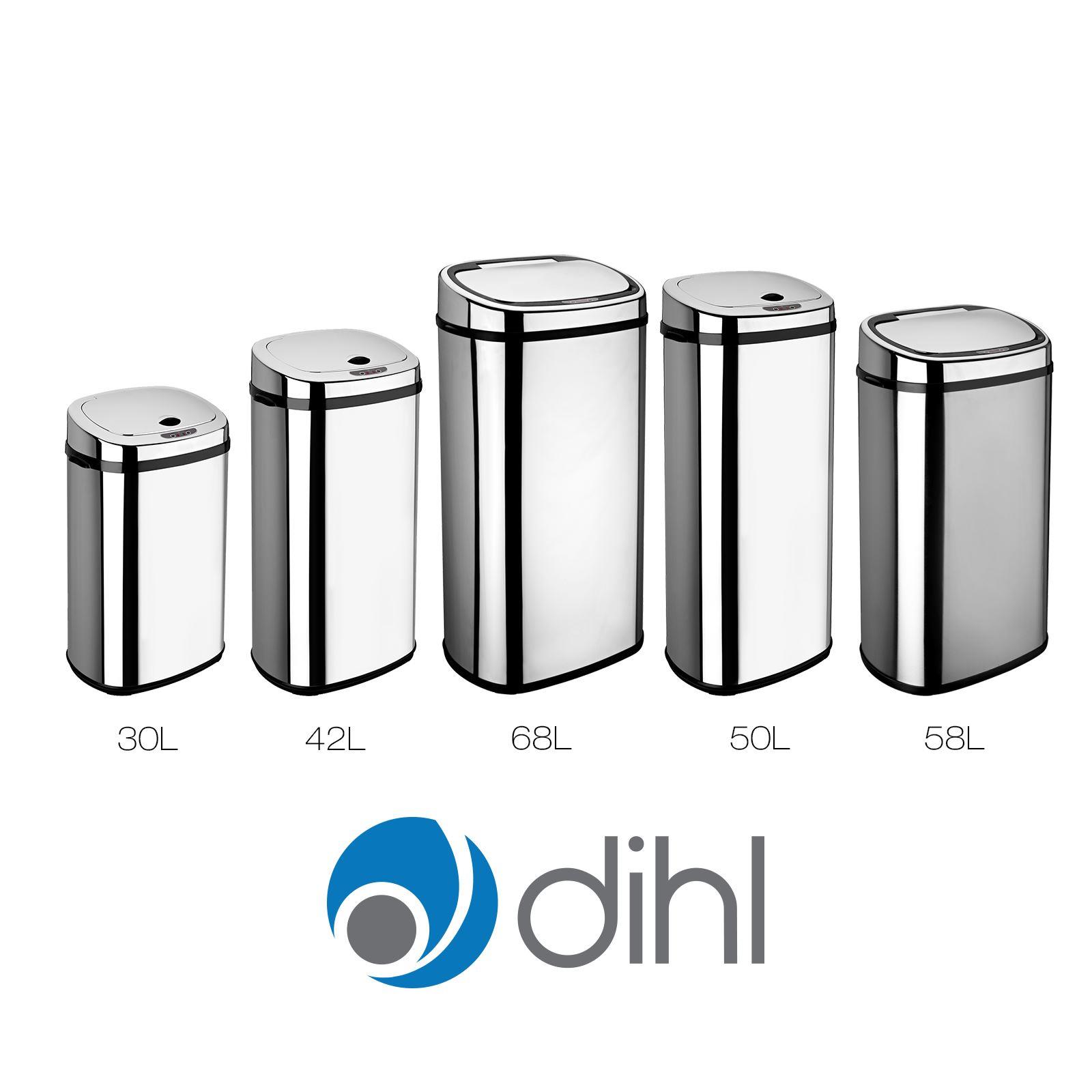 Automatic Kitchen Waste Bin Home Office Sensor Touchless Various Sizes & Colours - Picture 149 of 179