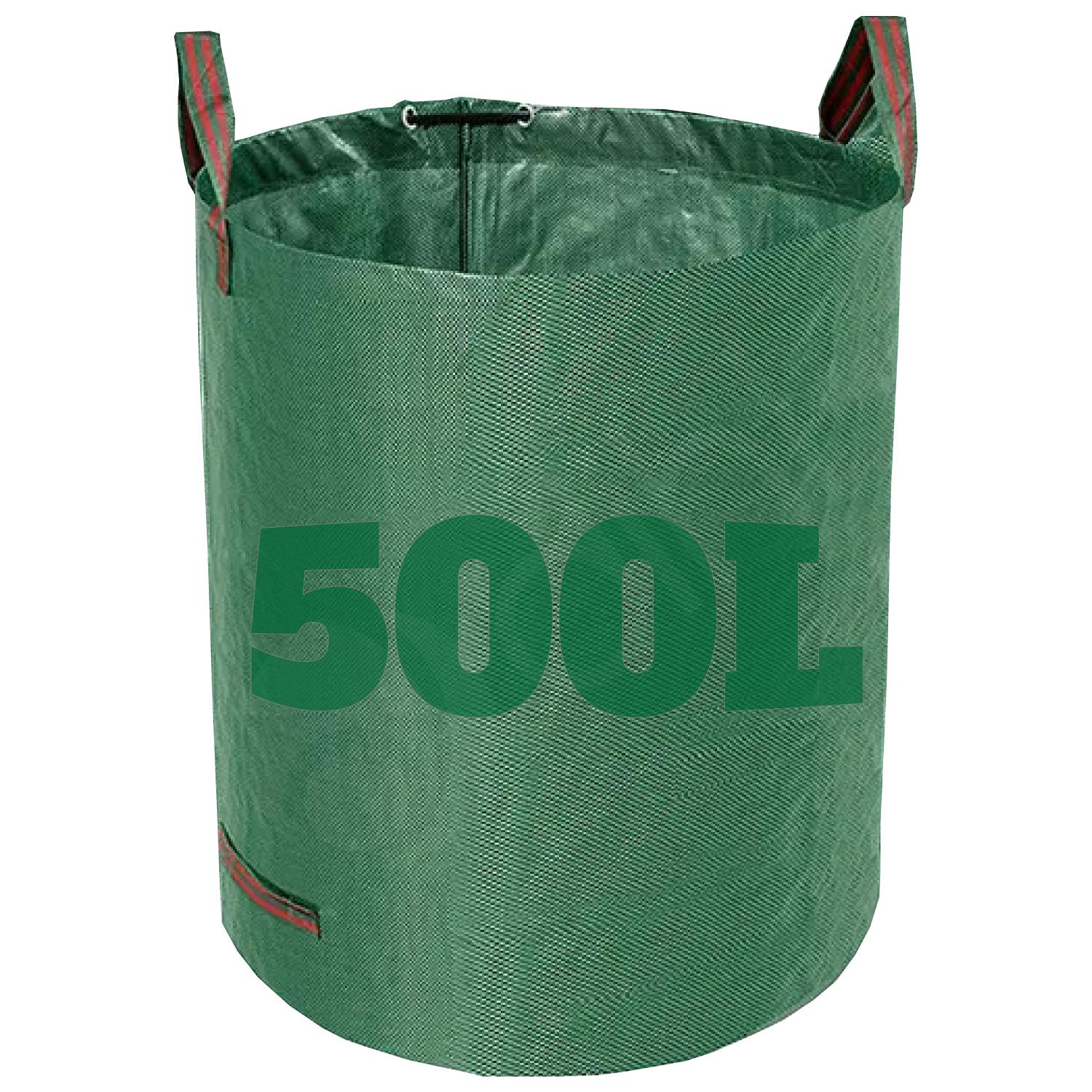 Garden Waste Bags Heavy Duty Waterproof Strong Reusable Sacks 120L 272L 500L - Bild 27 von 33