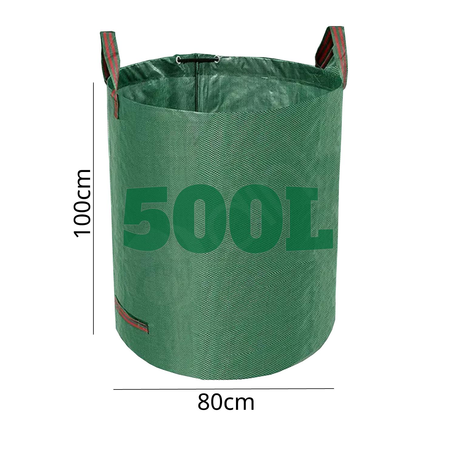 Garden Waste Bags Heavy Duty Waterproof Strong Reusable Sacks 120L 272L 500L - Bild 33 von 33