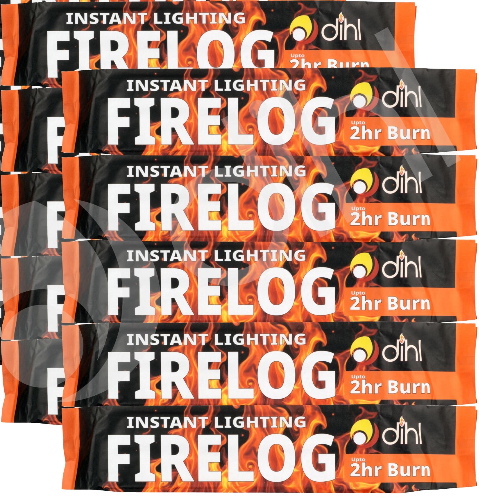 Natural Smokeless Instant Fire Logs All Stoves & Fires 2 Hour Burn per Brick - Bild 8 von 9