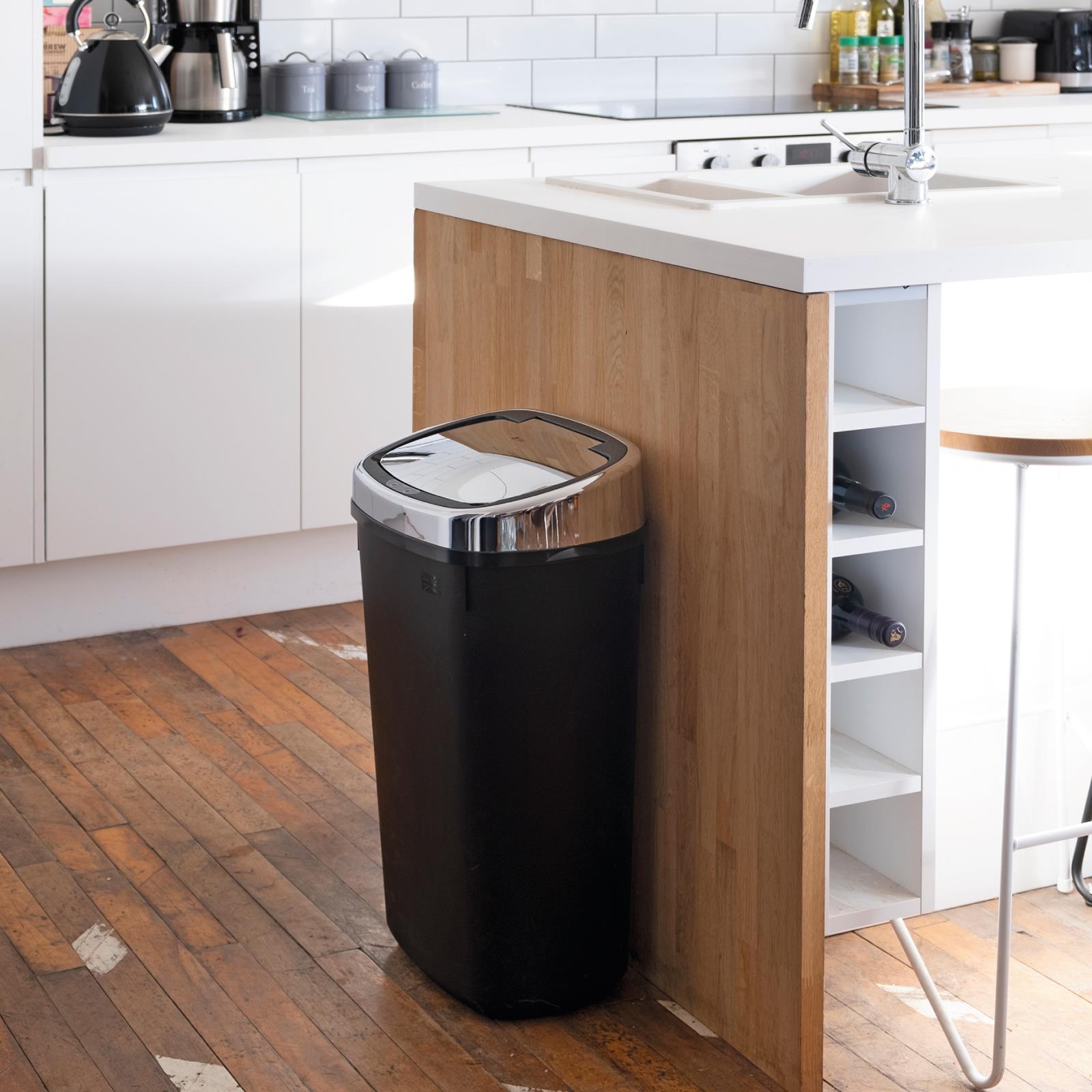 Automatic Kitchen Waste Bin Home Office Sensor Touchless Various Sizes & Colours - Picture 100 of 179