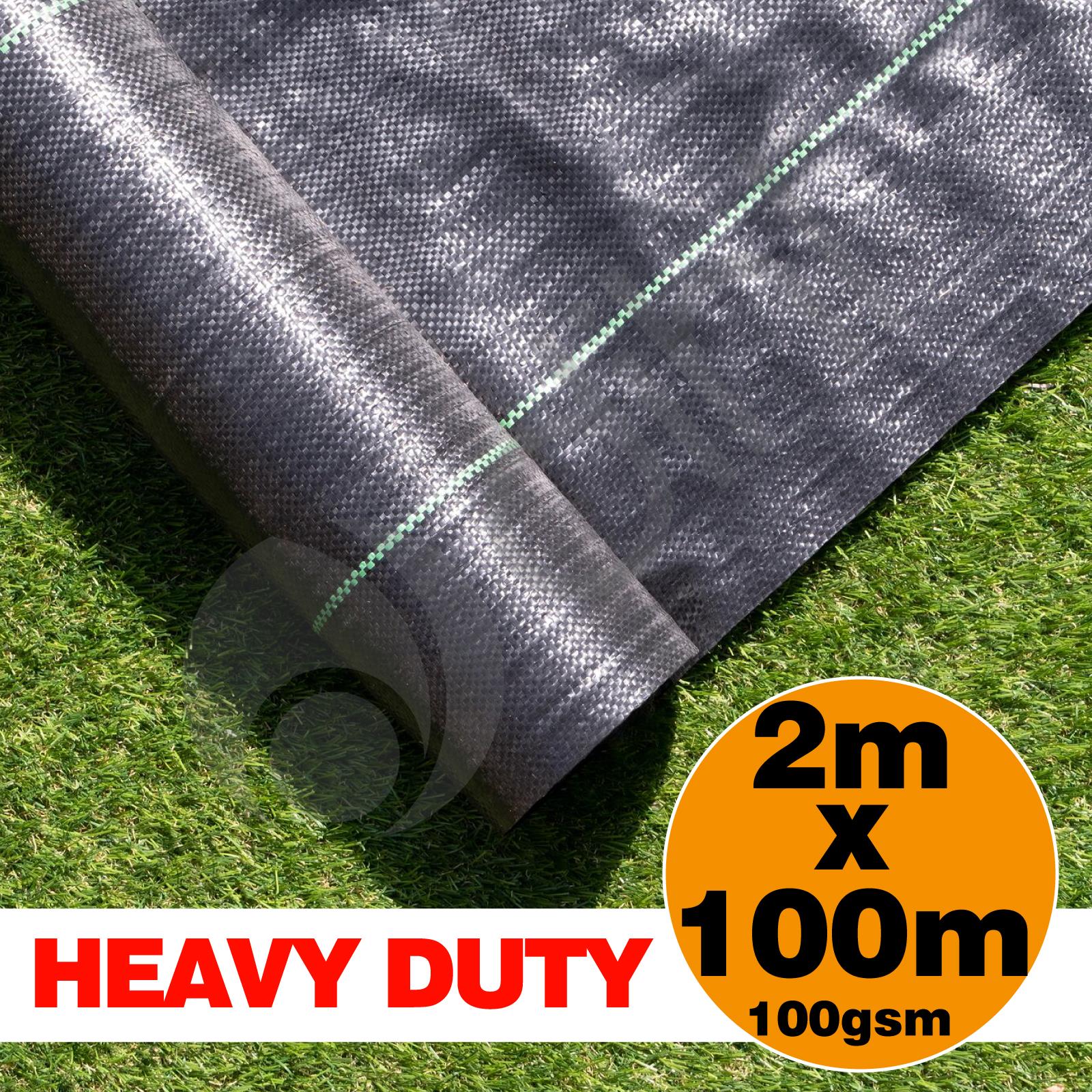 Dihl Heavy Duty Weed Control Fabric Ground Cover Membrane Garden Mat