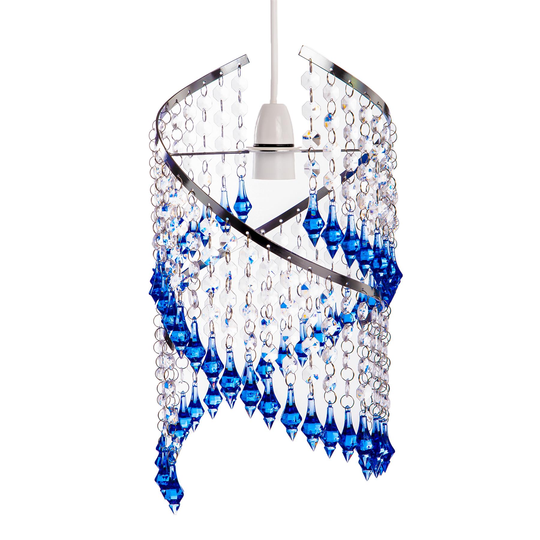 Modern Chandelier Ceiling Light Shades Acrylic Crystal Droplet Pendant Lampshade - Picture 83 of 92