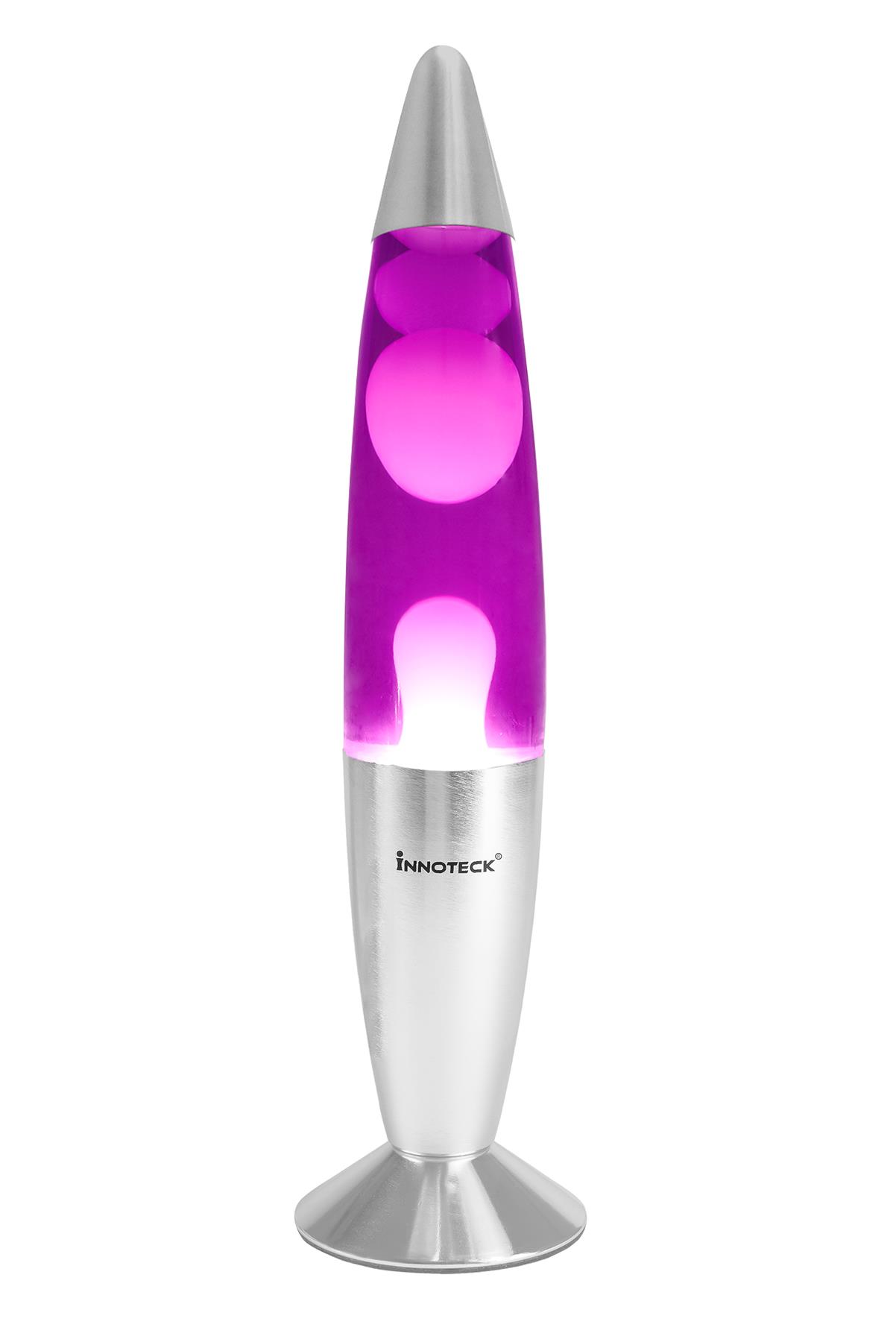 Innoteck Contemporary 13'' Lava Lamp Night Light Peaceful Motion Relaxation - Picture 16 of 20