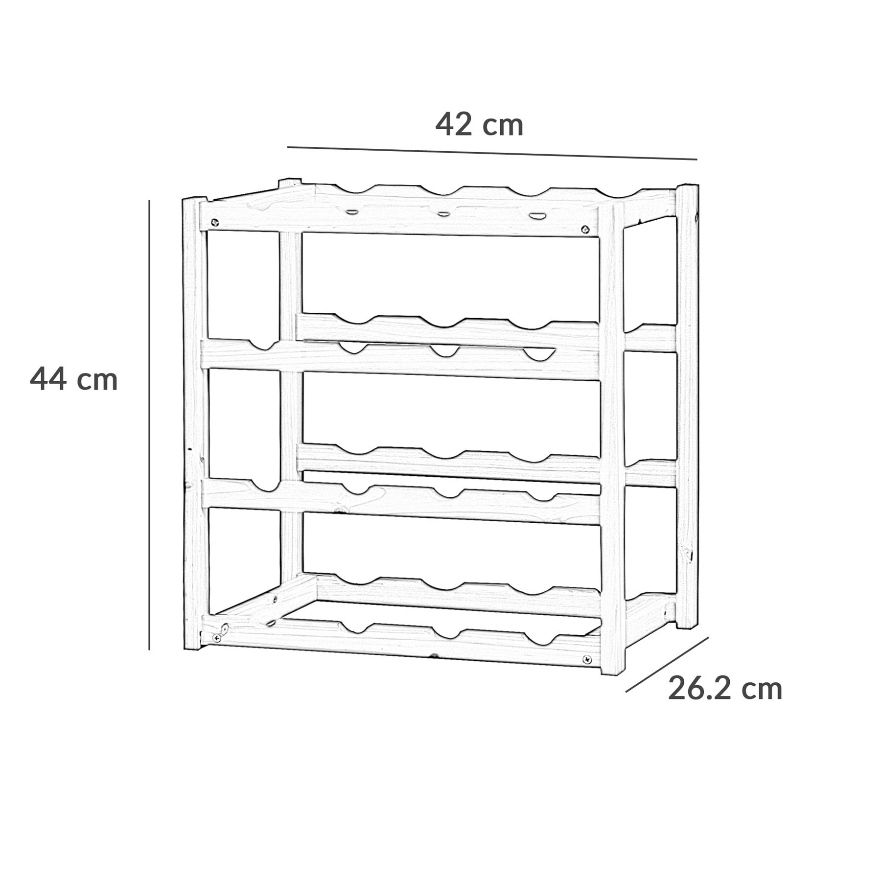 Wood Wine Rack Storage 2 Tier 3 Tier Natural Wood Dark Wood eBay