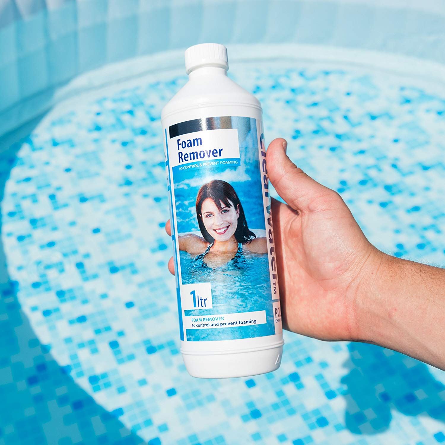 1L Clearwater Foam Remover Spa Pool & Hot Tub Chemical Cleaner CH0007