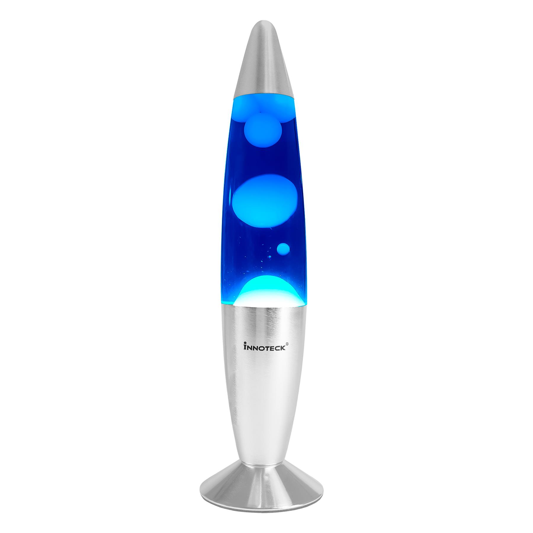 Innoteck Contemporary 13'' Lava Lamp Night Light Peaceful Motion Relaxation - Picture 3 of 20