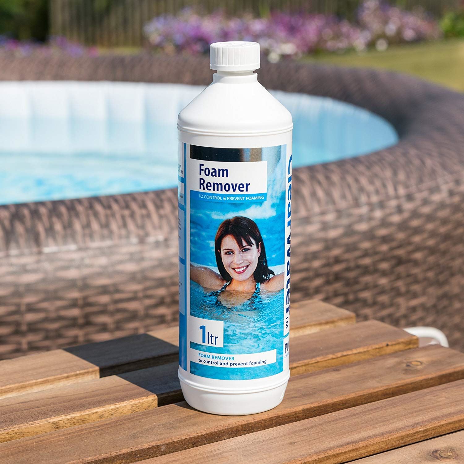 1L Clearwater Foam Remover Spa Pool & Hot Tub Chemical Cleaner CH0007