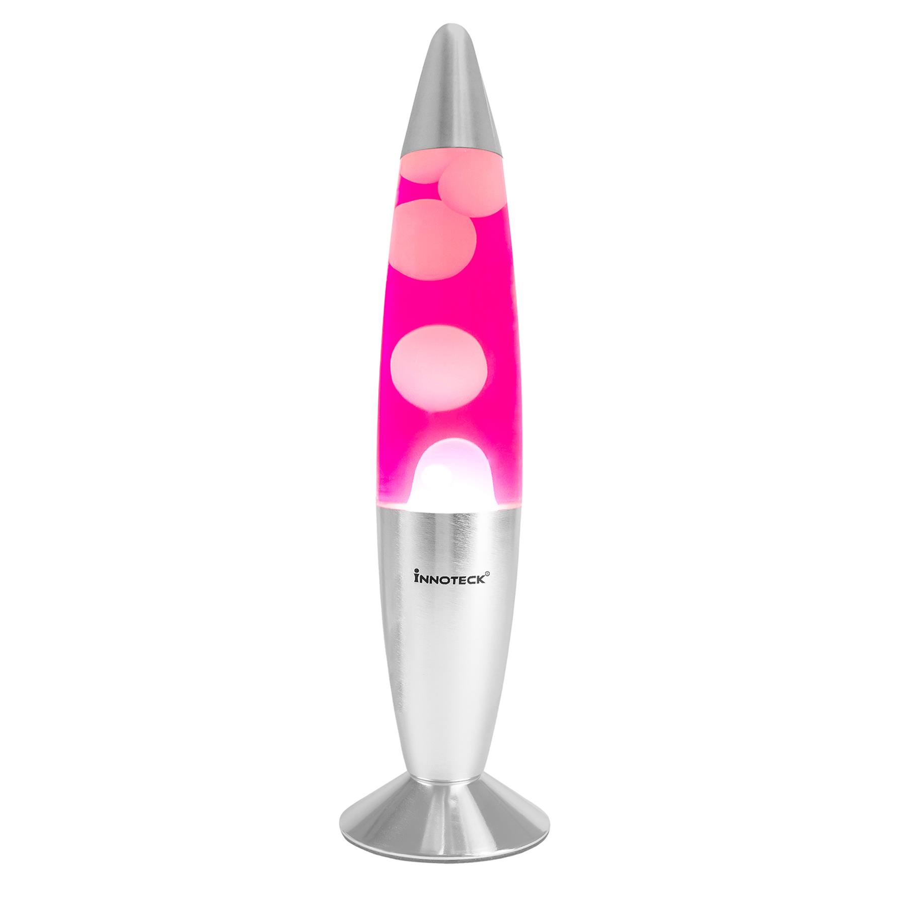 Innoteck Contemporary 13'' Lava Lamp Night Light Peaceful Motion Relaxation - Picture 12 of 20