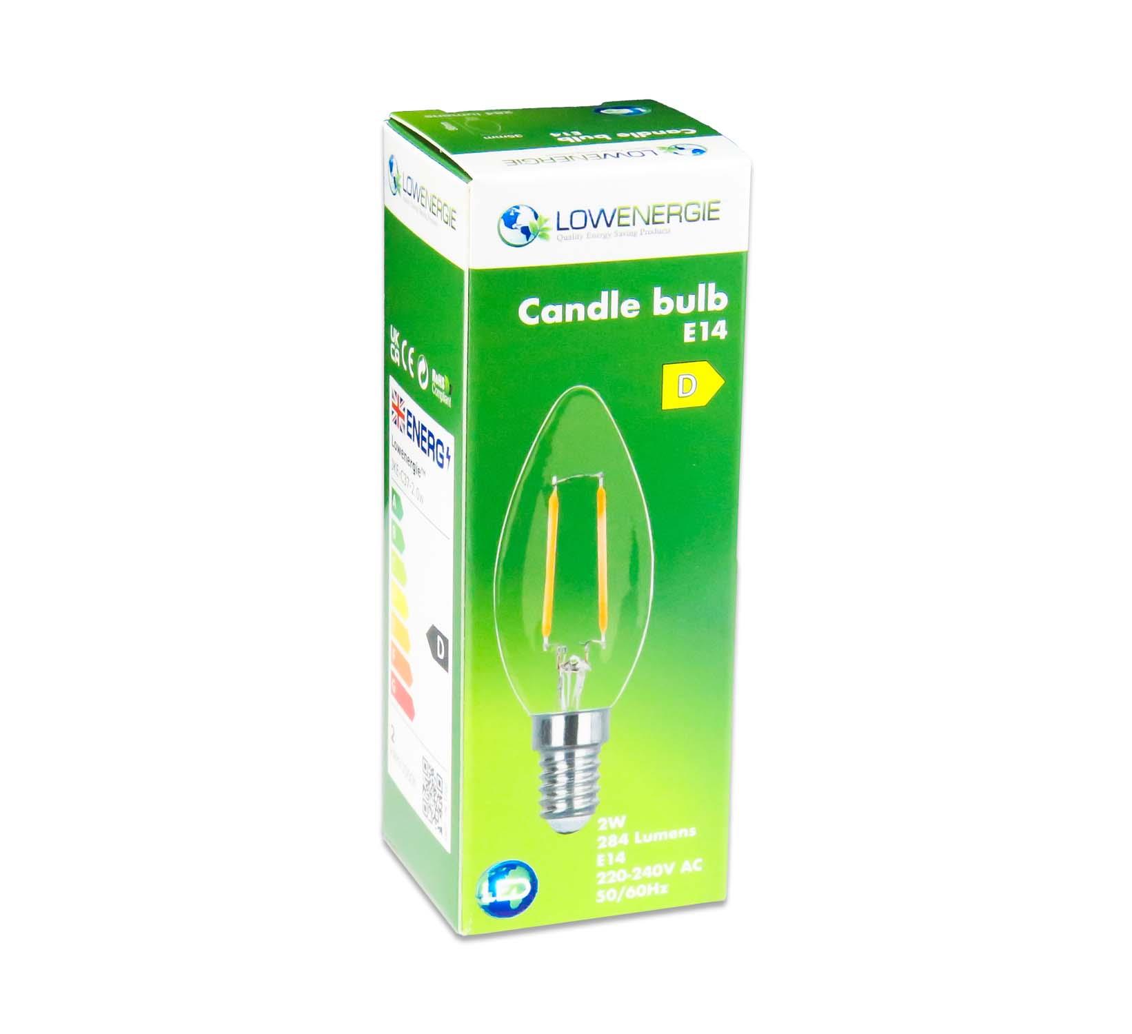 LED Light Bulb Filament 2700k andle Golf Ball A60 E14 E27 B22 Warm White Screw - Picture 14 of 26