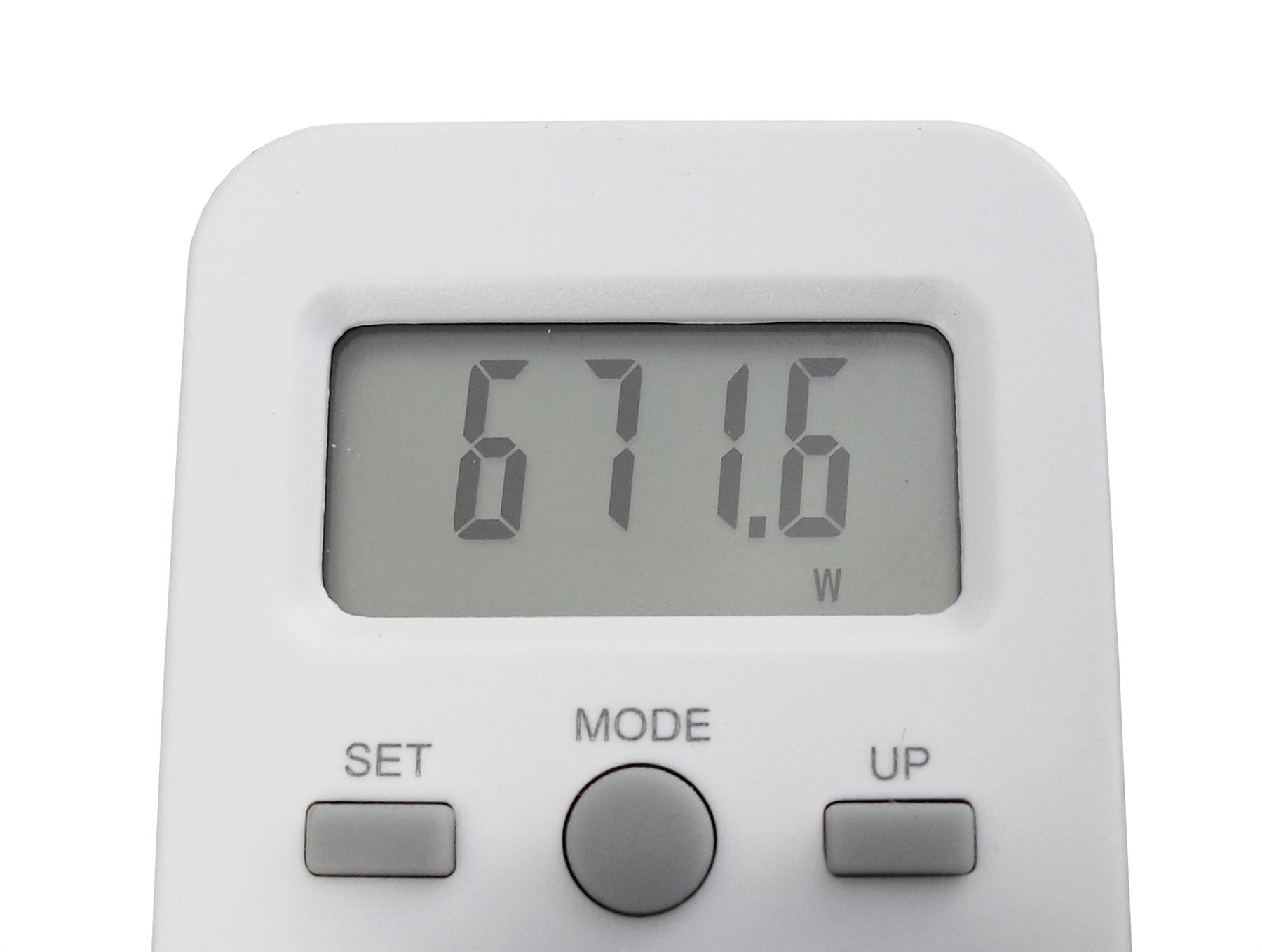 UK Plug-in Energy Monitor Electricity Power Consumption Meter Watt Kwh Analyzer - Picture 28 of 35