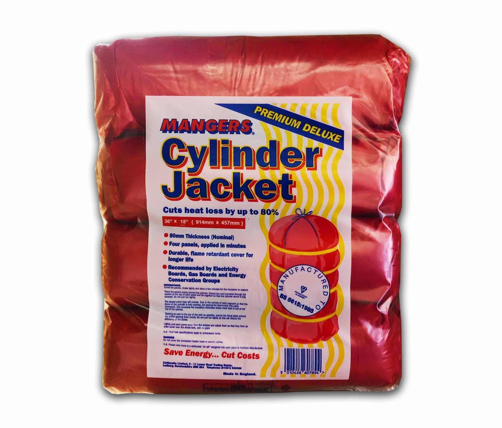 Hot Water Cylinder Jacket Tank Insulation Lagging Immersion Heater 42 or 36x18