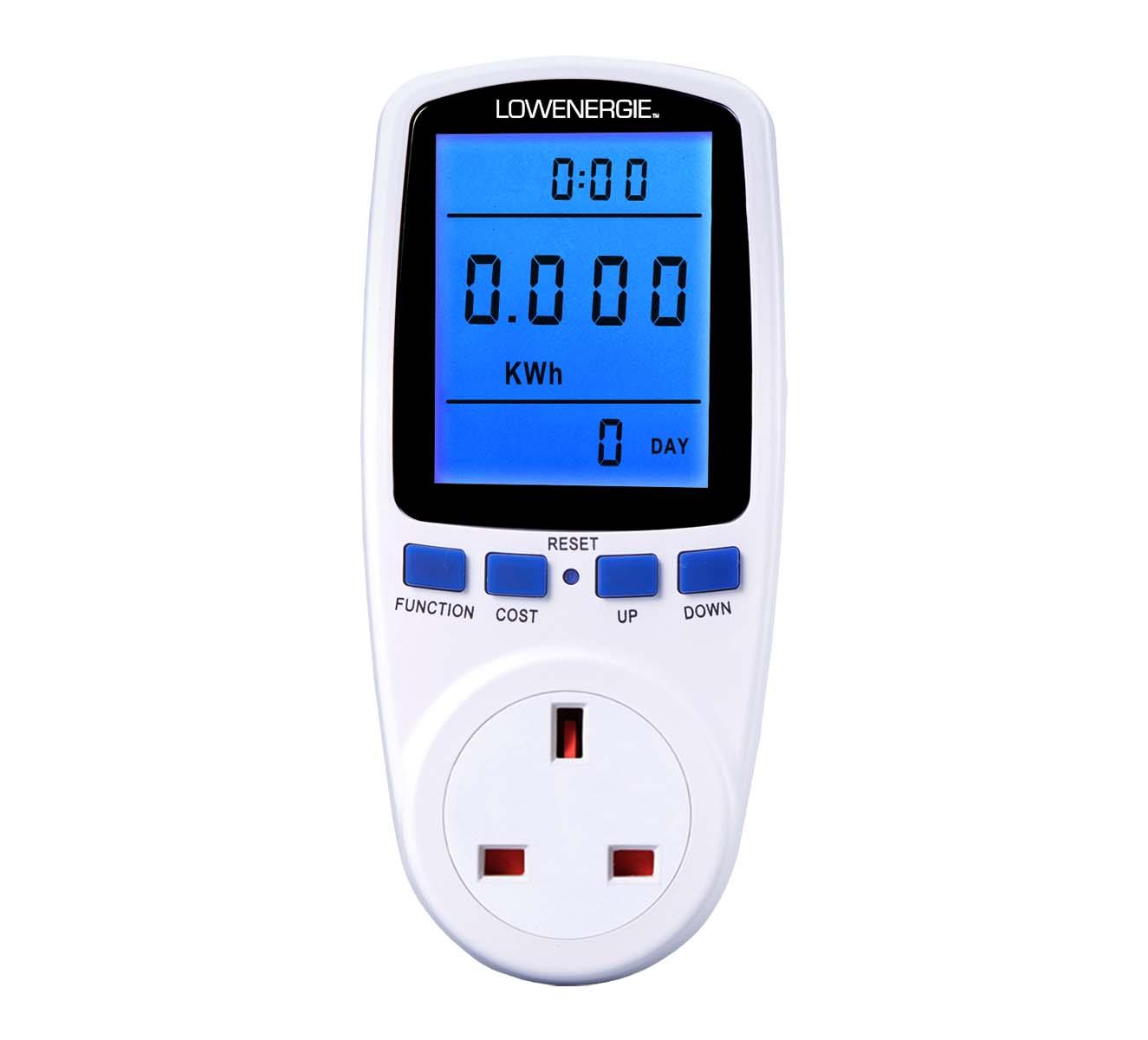 UK Plug-in Energy Monitor Electricity Power Consumption Meter Watt Kwh Analyzer - Picture 15 of 35