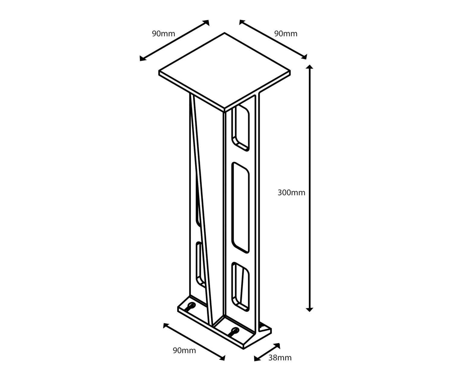 Loftlegs Loft Aislamiento Espaciador Elevado Almacenamiento Embarque Zanco Loftleg Pierna XL  - Imagen 30 de 30