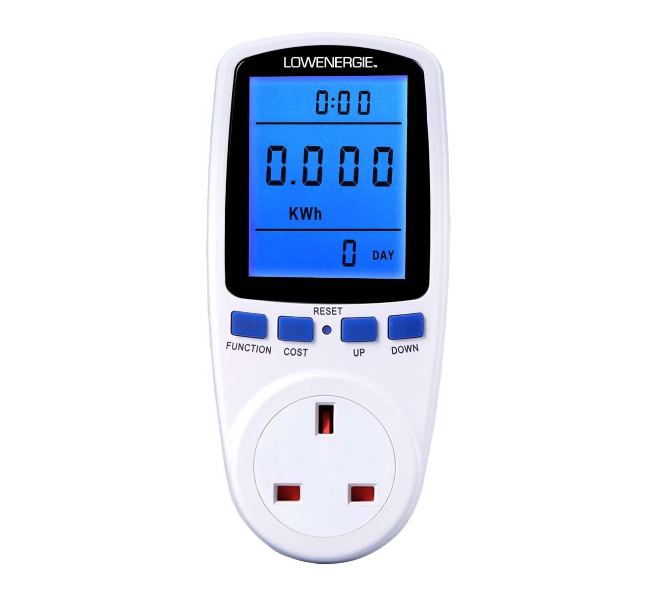 UK Plug-in Energy Monitor Electricity Power Consumption Meter Watt Kwh Analyzer - Picture 13 of 35