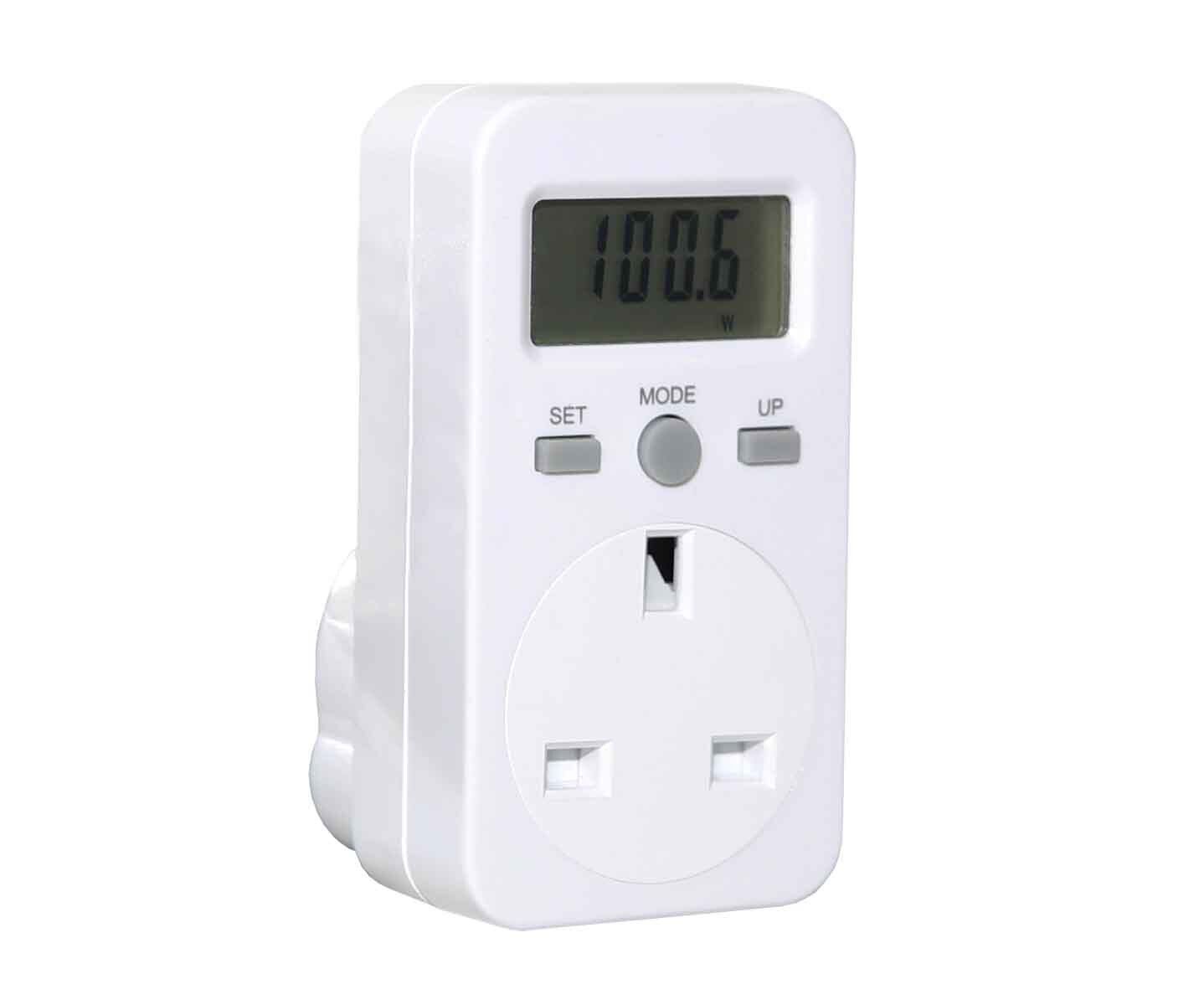 UK Plug-in Energy Monitor Electricity Power Consumption Meter Watt Kwh Analyzer - Picture 24 of 35
