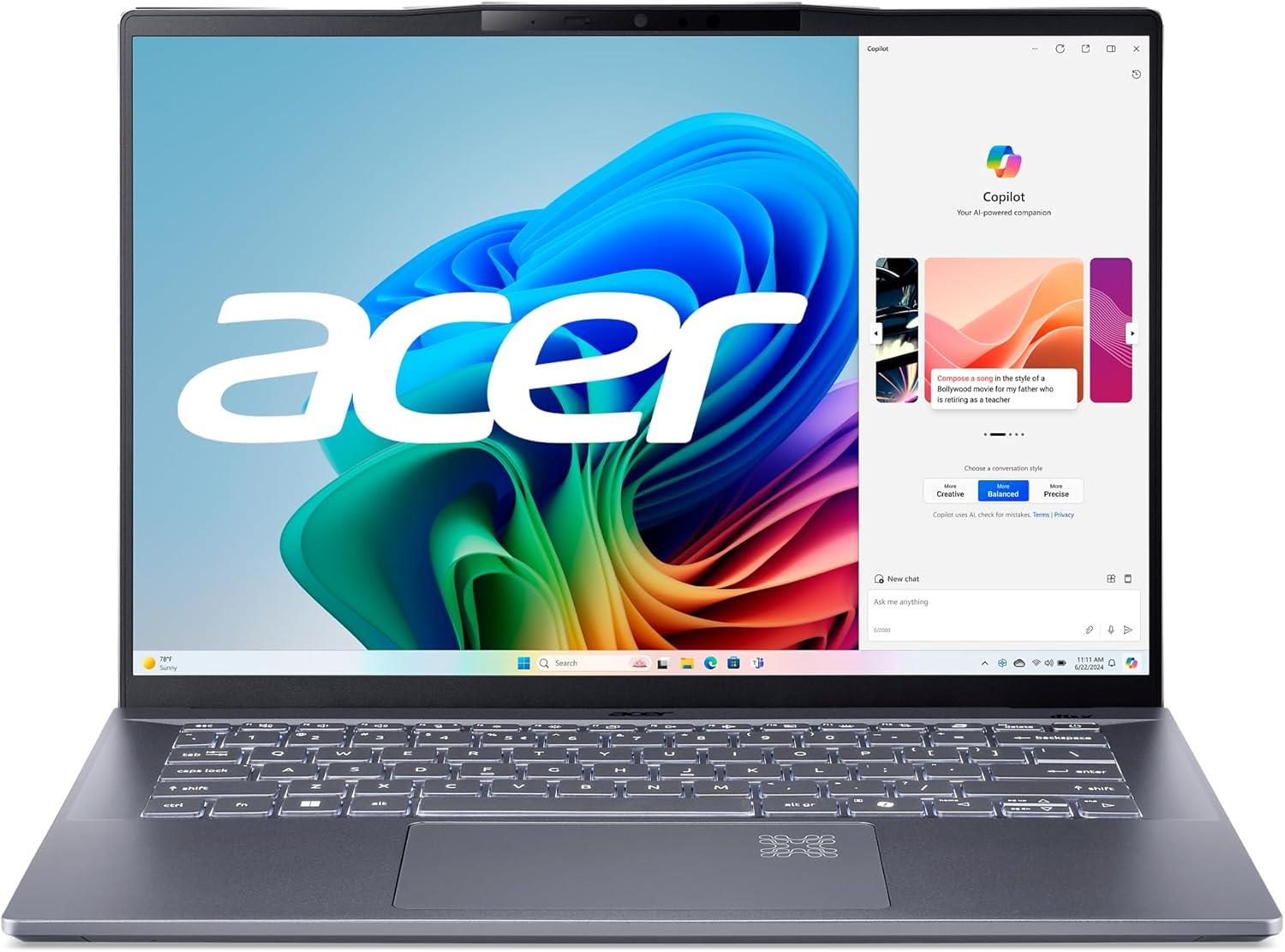 Acer Swift 14 AI Laptop 14.5 Acer Swift 14 AI Laptop 14.5