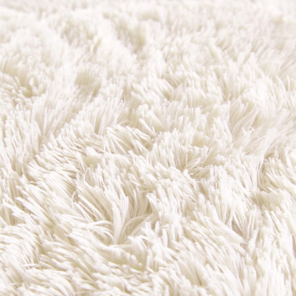 Catherine Lansfield Large Cuddly Deep Pile Faux Fur 245x280cm Blanket Throw - Produktbild 9