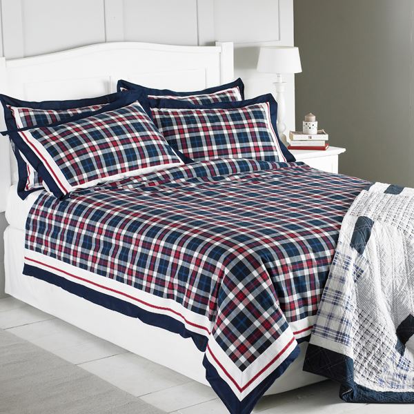 Paoletti Nantucket 100% Cotton Quilted Bedspread 200x230cm Bedding Coverlet UK - Produktbild 2