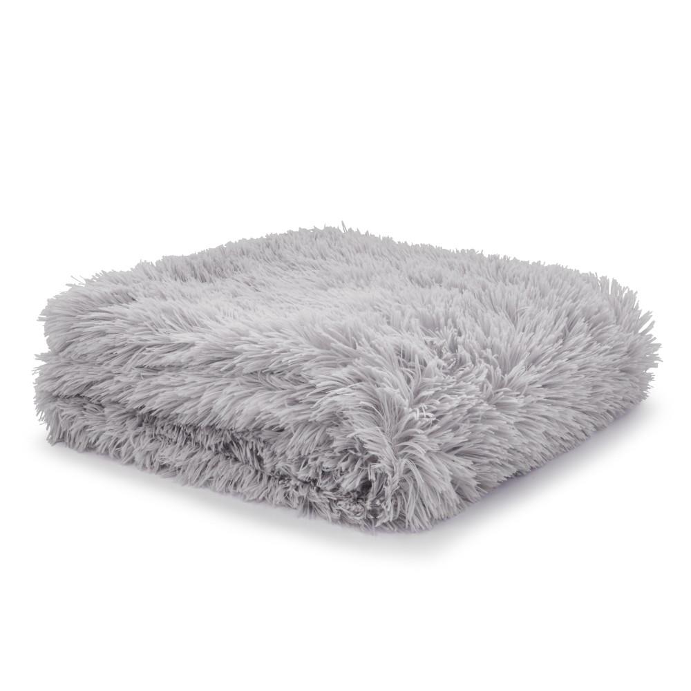 Catherine Lansfield Large Cuddly Deep Pile Faux Fur 245x280cm Blanket Throw - Produktbild 2
