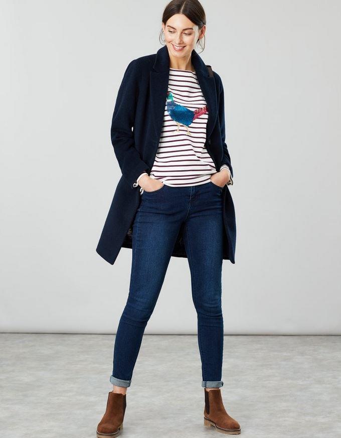 Download Joules Womens Harbour Luxe Long Sleeve Jersey Top - AW19 ...