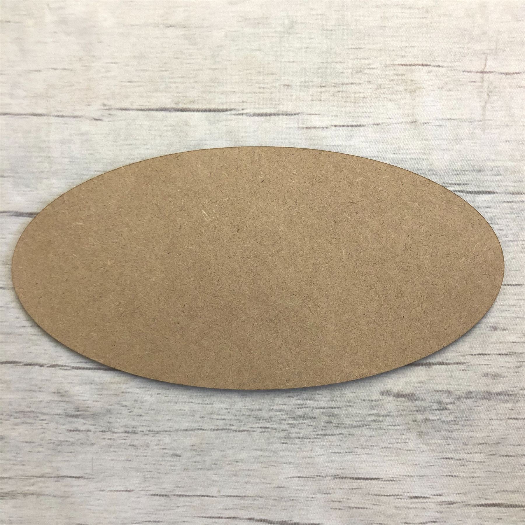 Blank name plaque - Oval - Picture 3 of 4