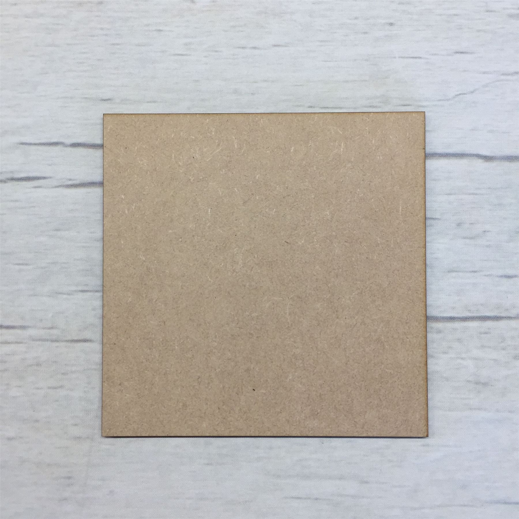 Square MDF Wood Base Wooden Blank Craft - Picture 5 of 5