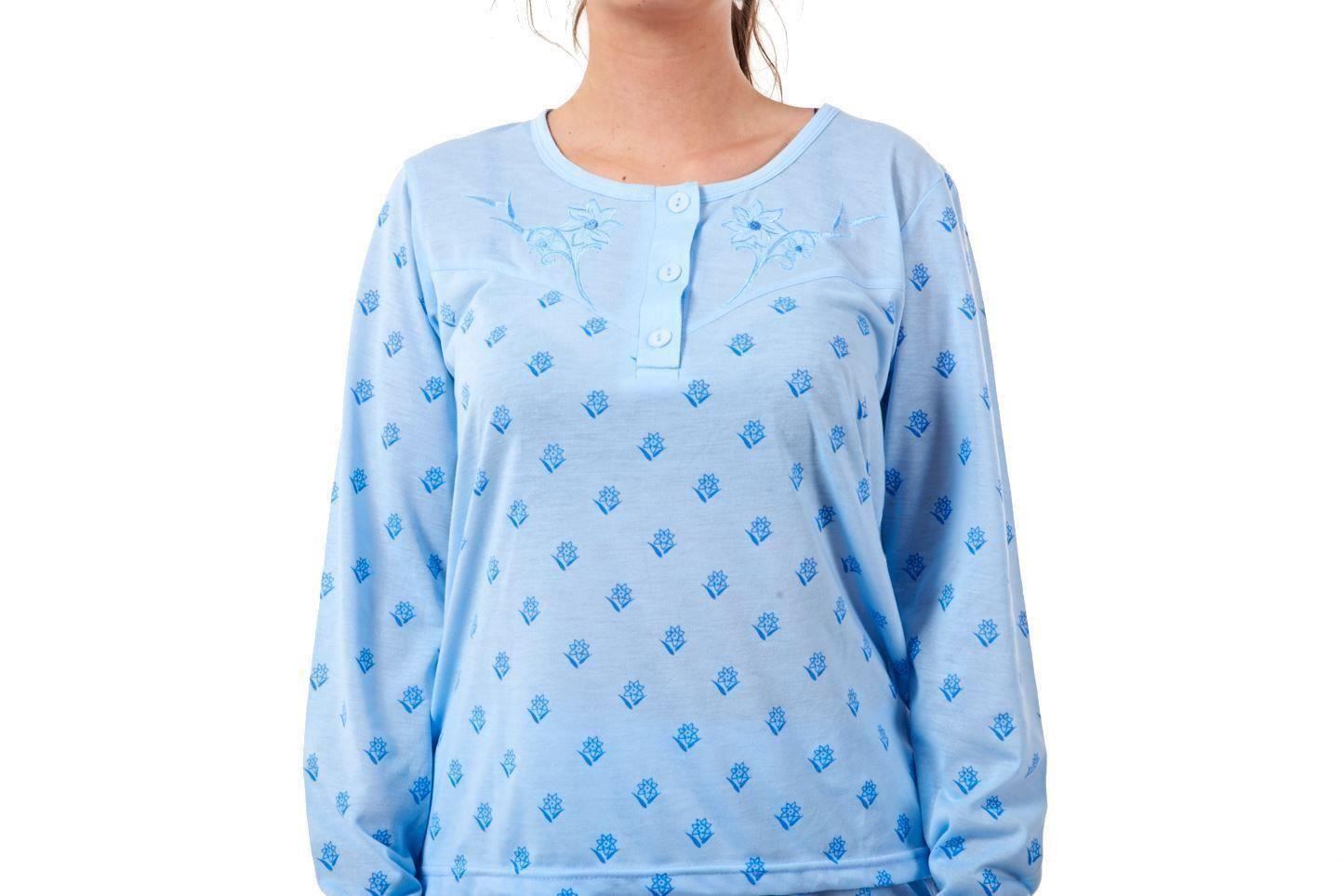 eve Floral Printed Women Nightwear Soft PJs 