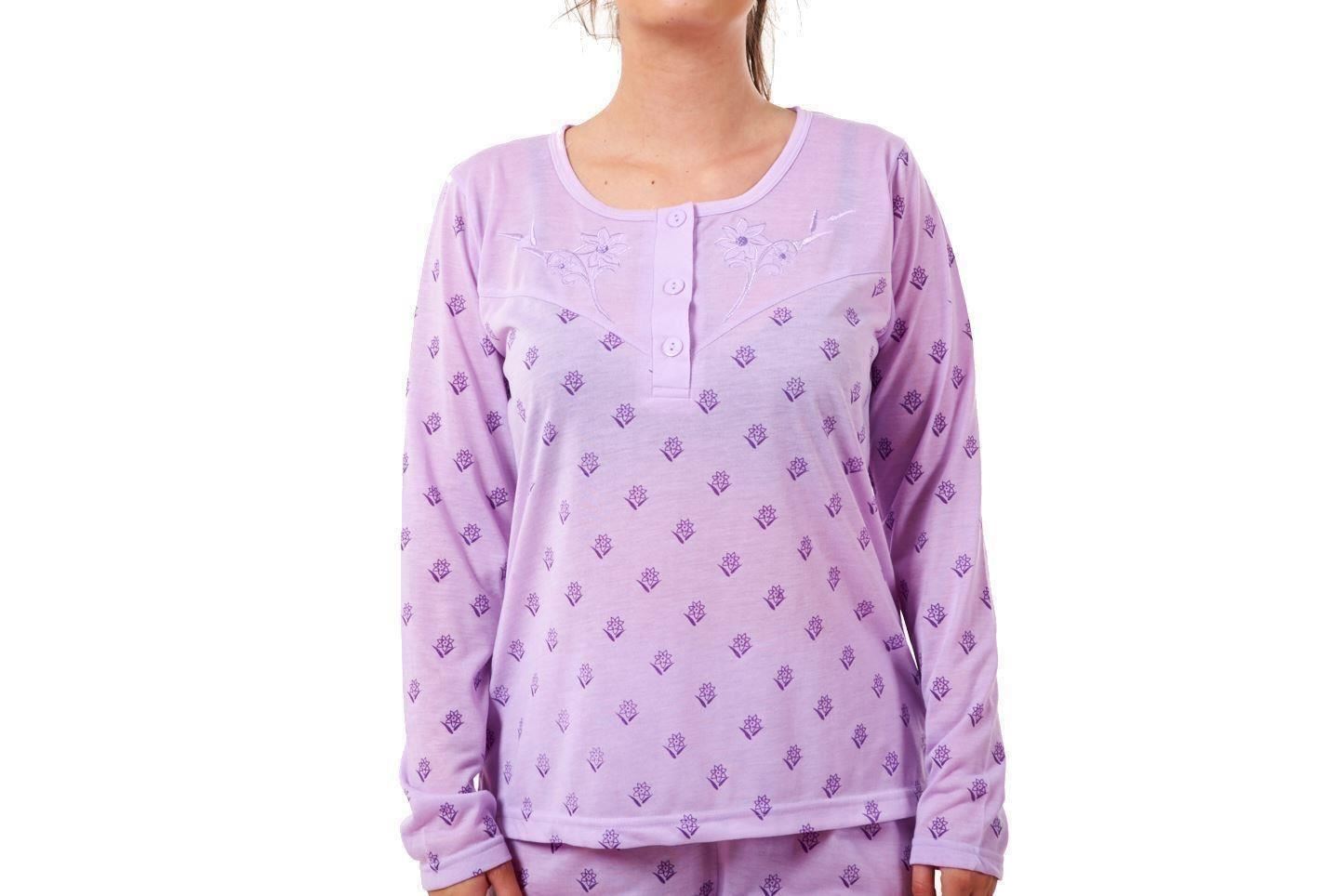 eve Floral Printed Women Nightwear Soft PJs 