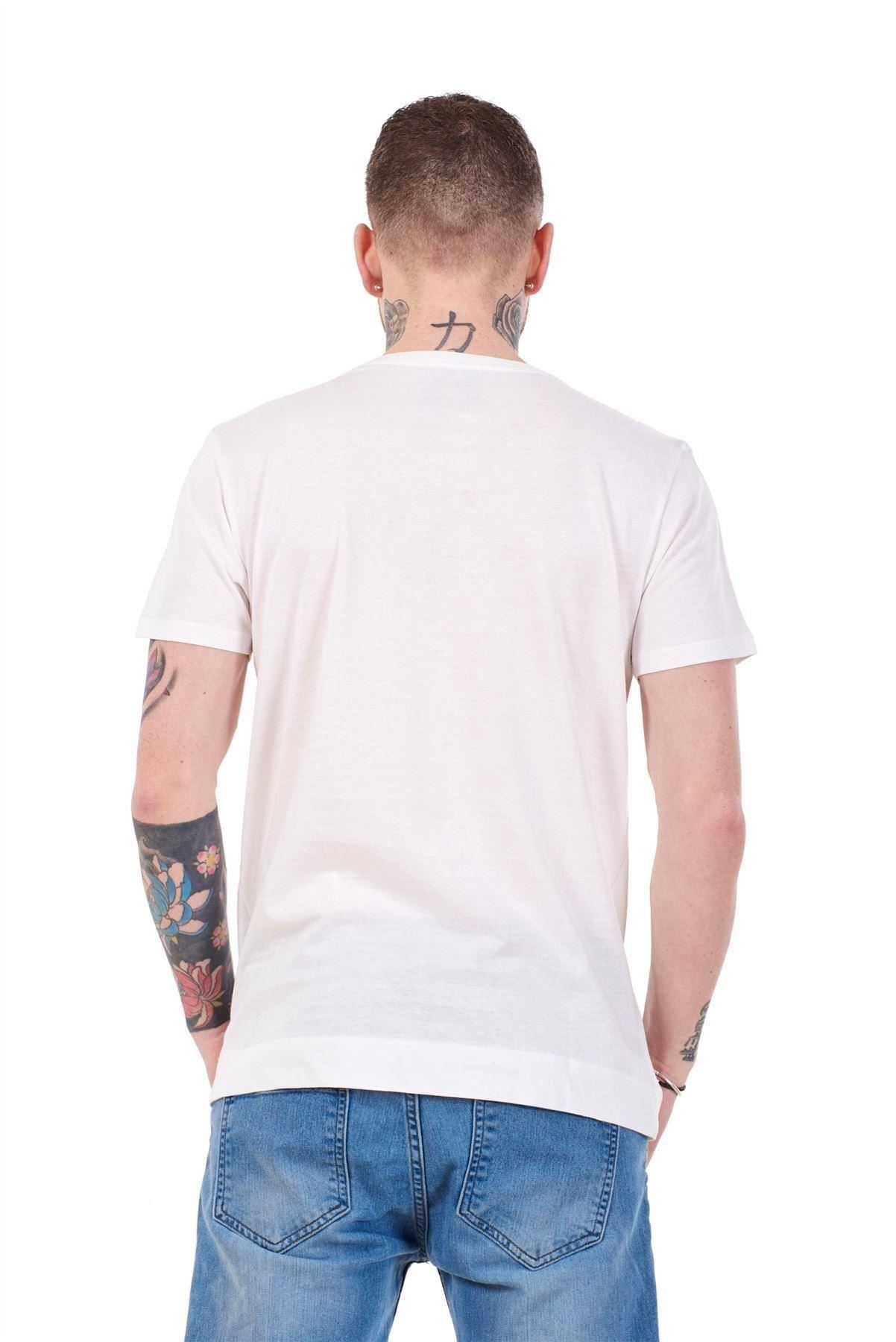 Mens Printed T-Shirt Short Sleeve Crew Neck Casual Summer Cotton Tee Top Gift - Picture 8 of 9