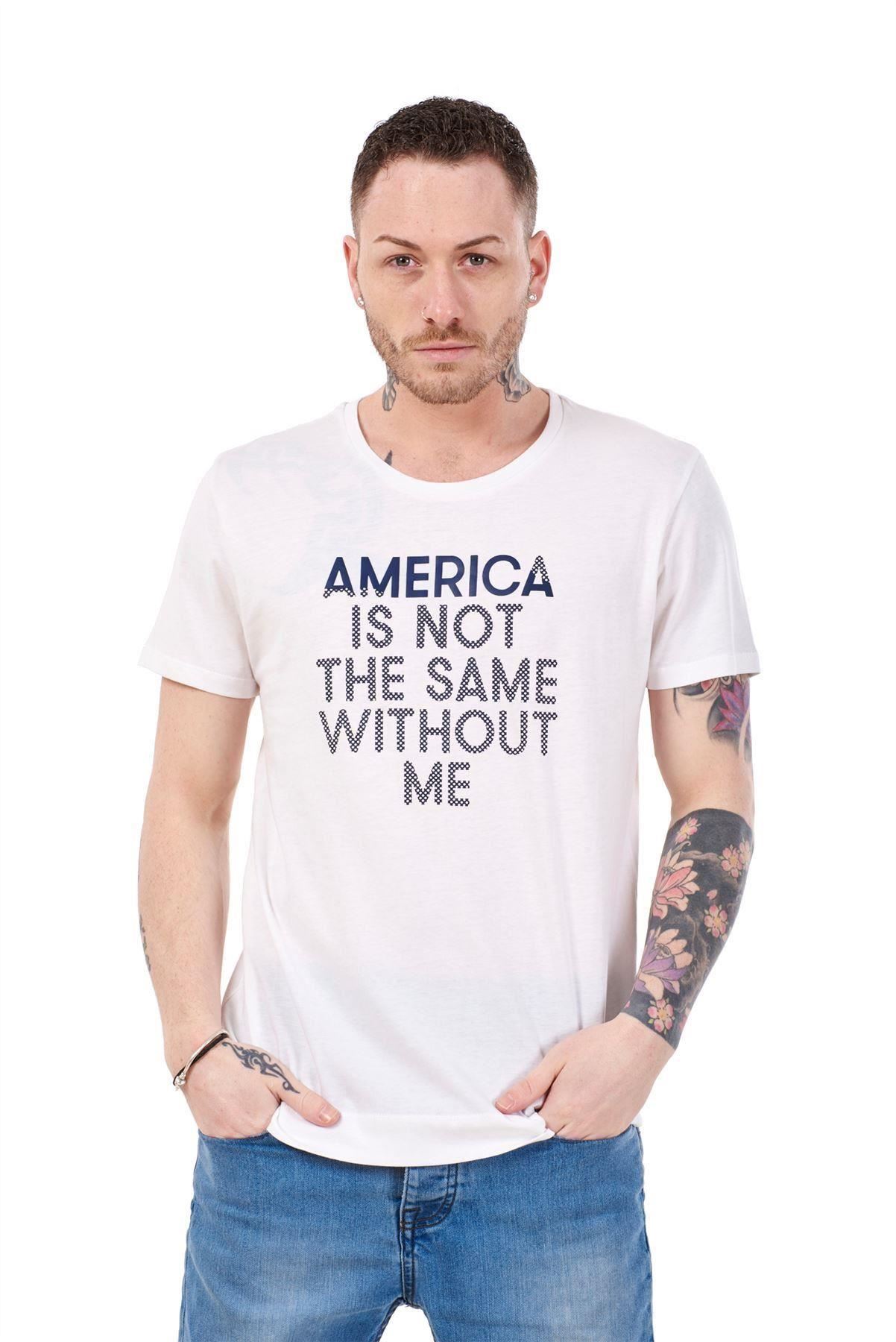 Mens Printed T-Shirt Short Sleeve Crew Neck Casual Summer Cotton Tee Top Gift - Picture 9 of 9