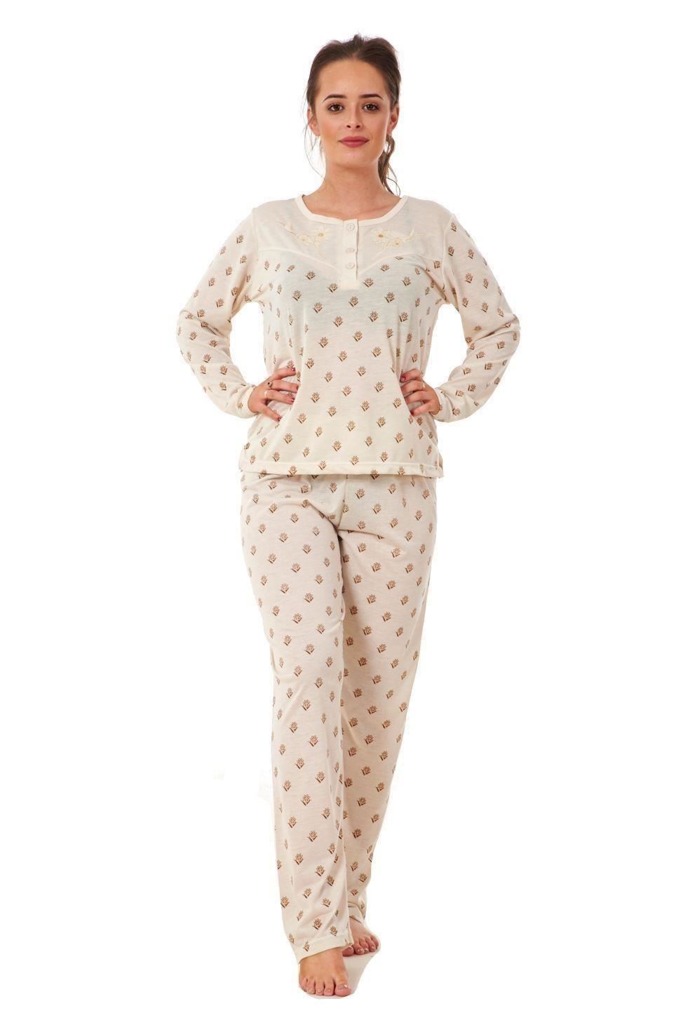 eve Floral Printed Women Nightwear Soft PJs 