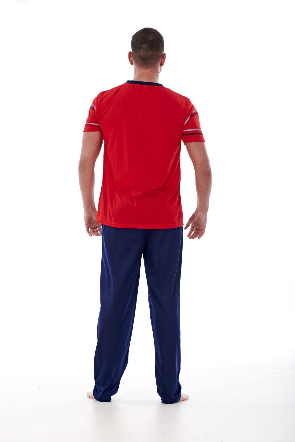 Brand New Mens Pyjama Sets Striped V Neck Rich Cotton Lounge Sleepwear brand-new-mens-pyjama-sets-striped-v-neck-rich-cotton-lounge-sleepwear