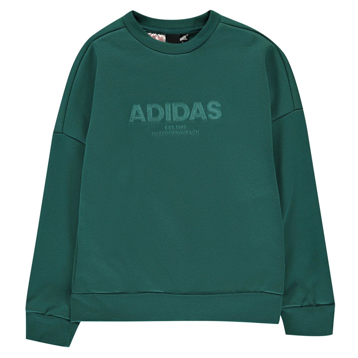 adidas Kids Boys ESS AC Crw Sw JB83 Crew Sweater Jumper Pullover