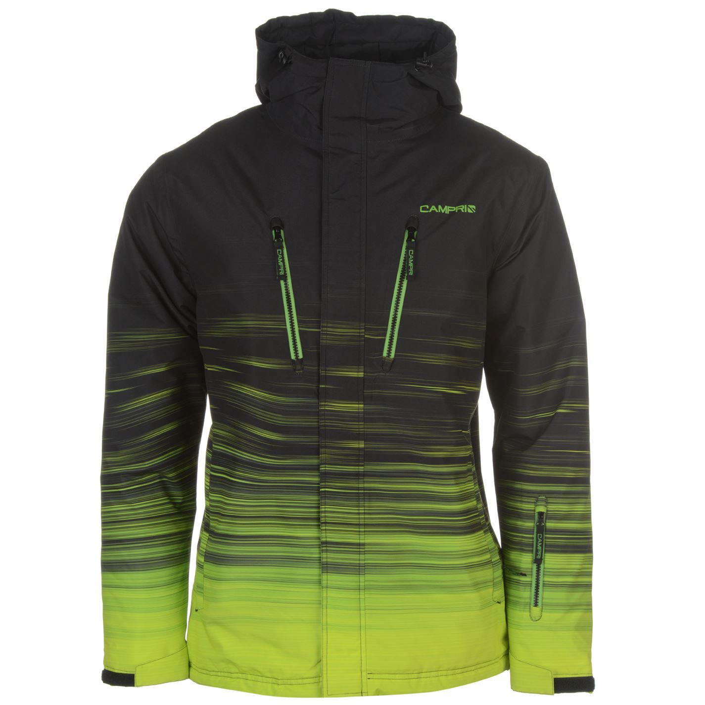 Campri Mens Ski Jacket Coat Top Hooded Zip Full Warm eBay