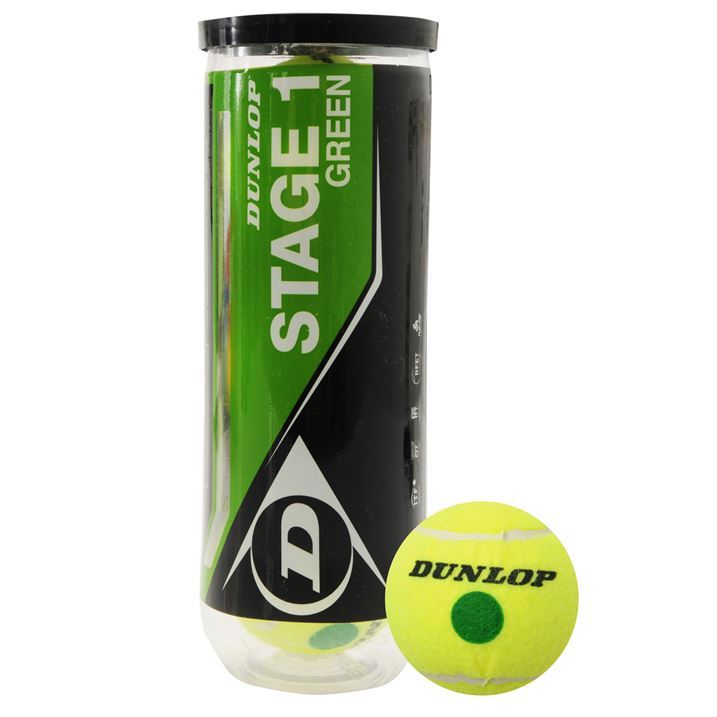 Dunlop Stage 1 Green Mini Tennis Balls Training Accessories eBay