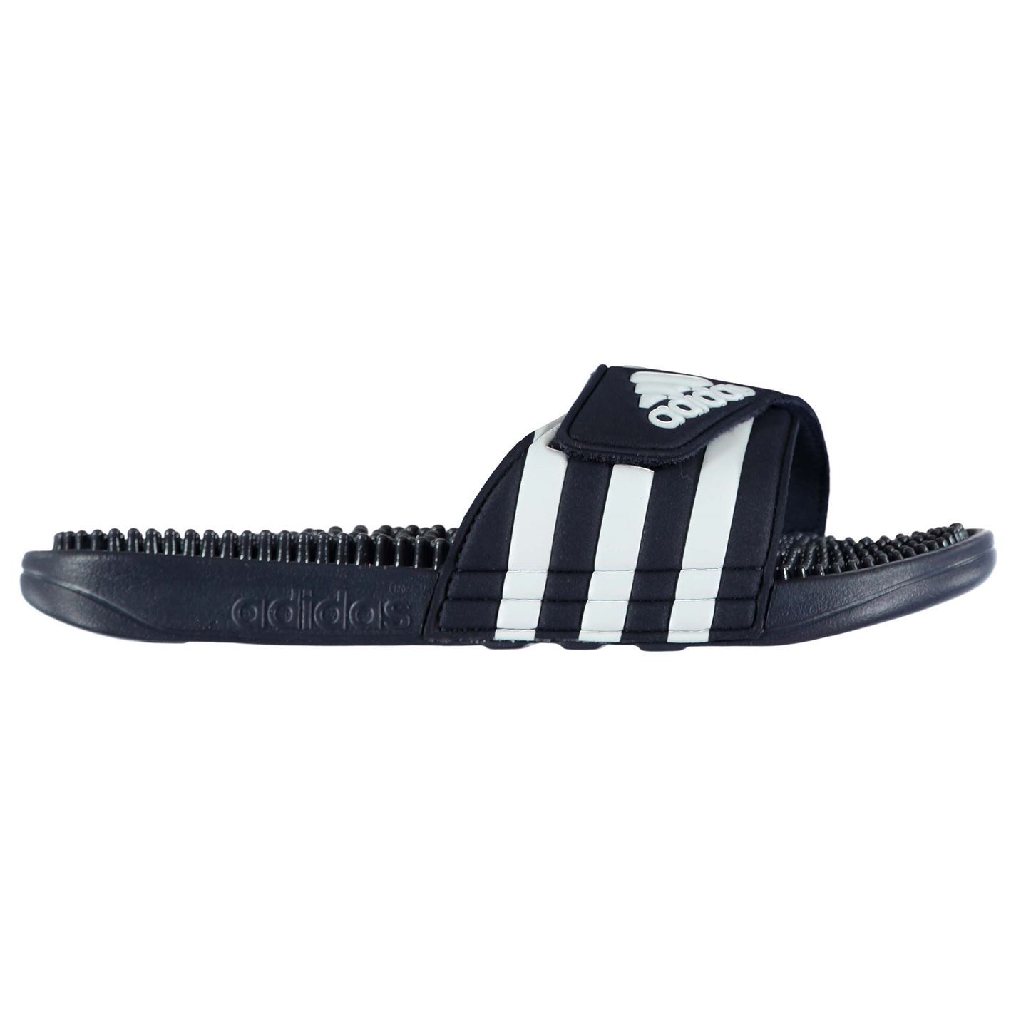 adidas Mens Adissage Slides Sandals Massage Footbed Summer Shoes ... adidas Mens Adissage Slides Sandals Massage Footbed Summer Shoes Footwear