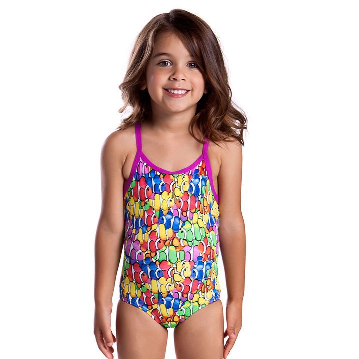 Funkita Kids Lost in Nemo Girls Swimsuit Bathing Suit ...