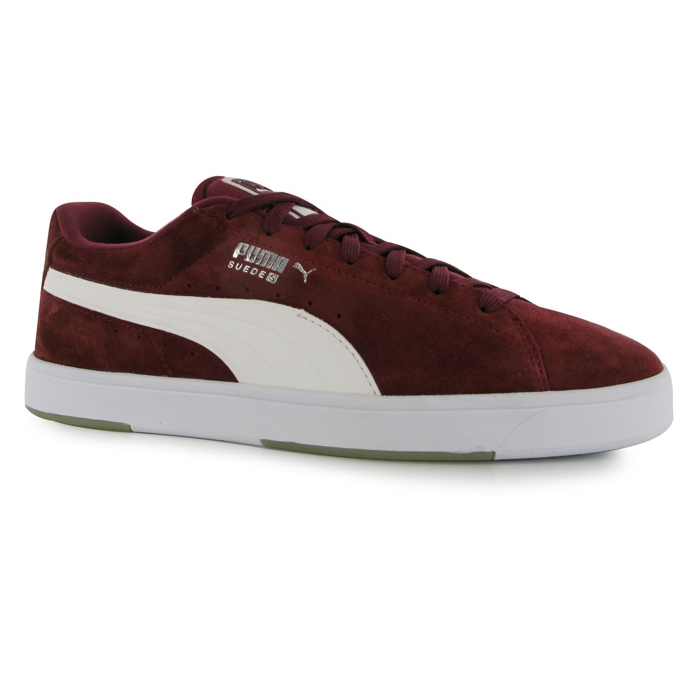 Puma Mens Suede S Trainers Padded Ankle Collar Lace Up Sports Shoes