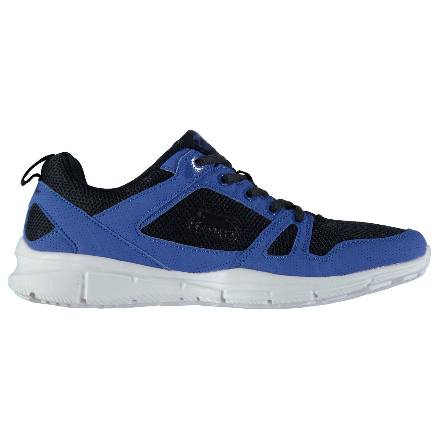 Slazenger Mens Force Mesh Running Shoes Lace Up Memory Lightweight ... Slazenger-Mens-Force-Mesh-Running-Shoes-Lace-Up-