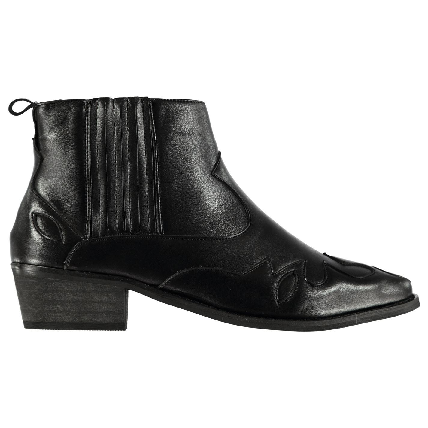 Damenschuhe Glamorous Cowboy Stiefel Toe Flat Ankle Pointed Toe Stiefel New 80ffe7 Damenschuhe Glamorous Cowboy Stiefel Toe Flat Ankle Pointed Toe Stiefel New 80ffe7