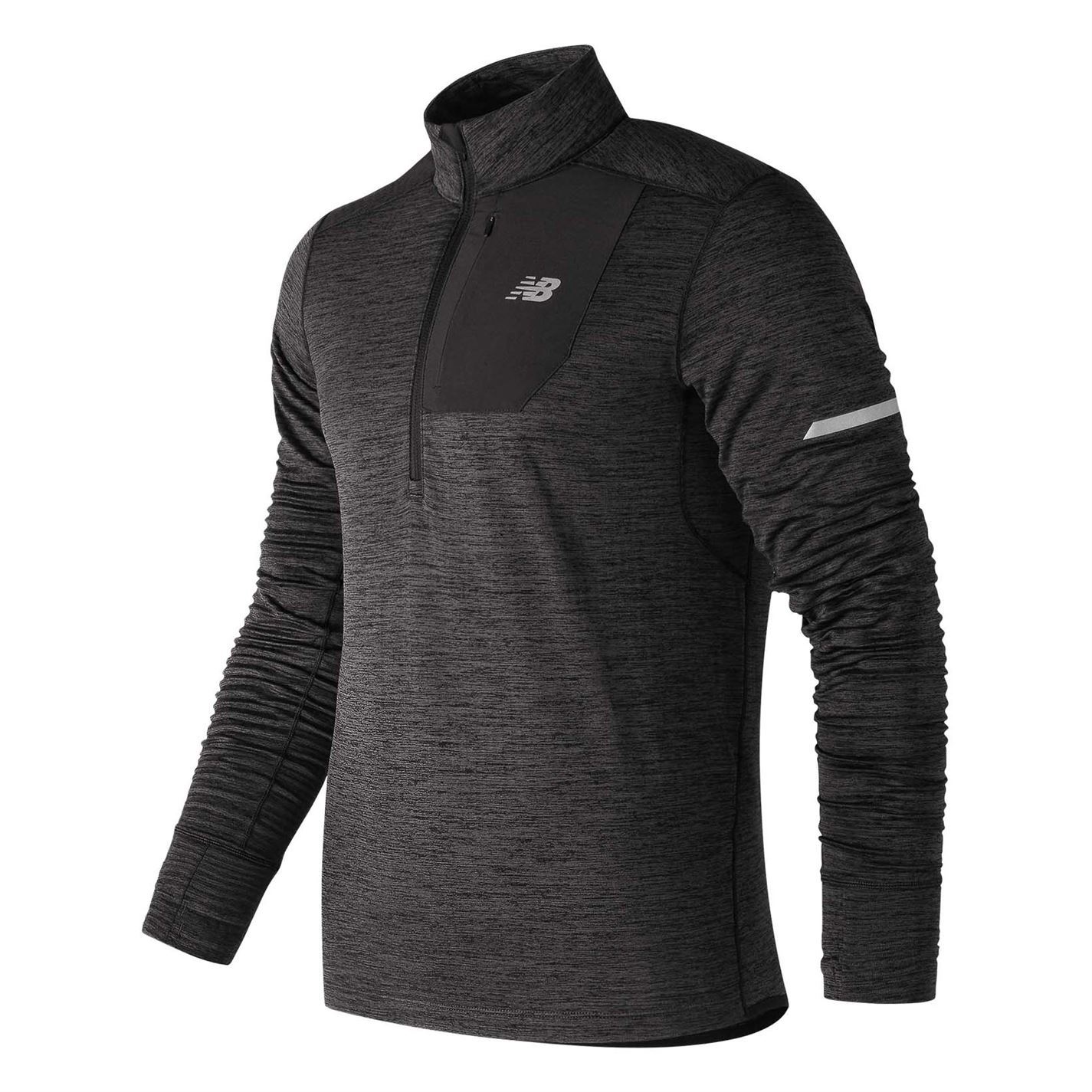 NEW Balance Calore Zip Gents Da Uomo Gents Zip piena lunghezza manica Camicia Performance 48c4a6 NEW Balance Calore Zip Gents Da Uomo Gents Zip piena lunghezza manica Camicia Performance 48c4a6