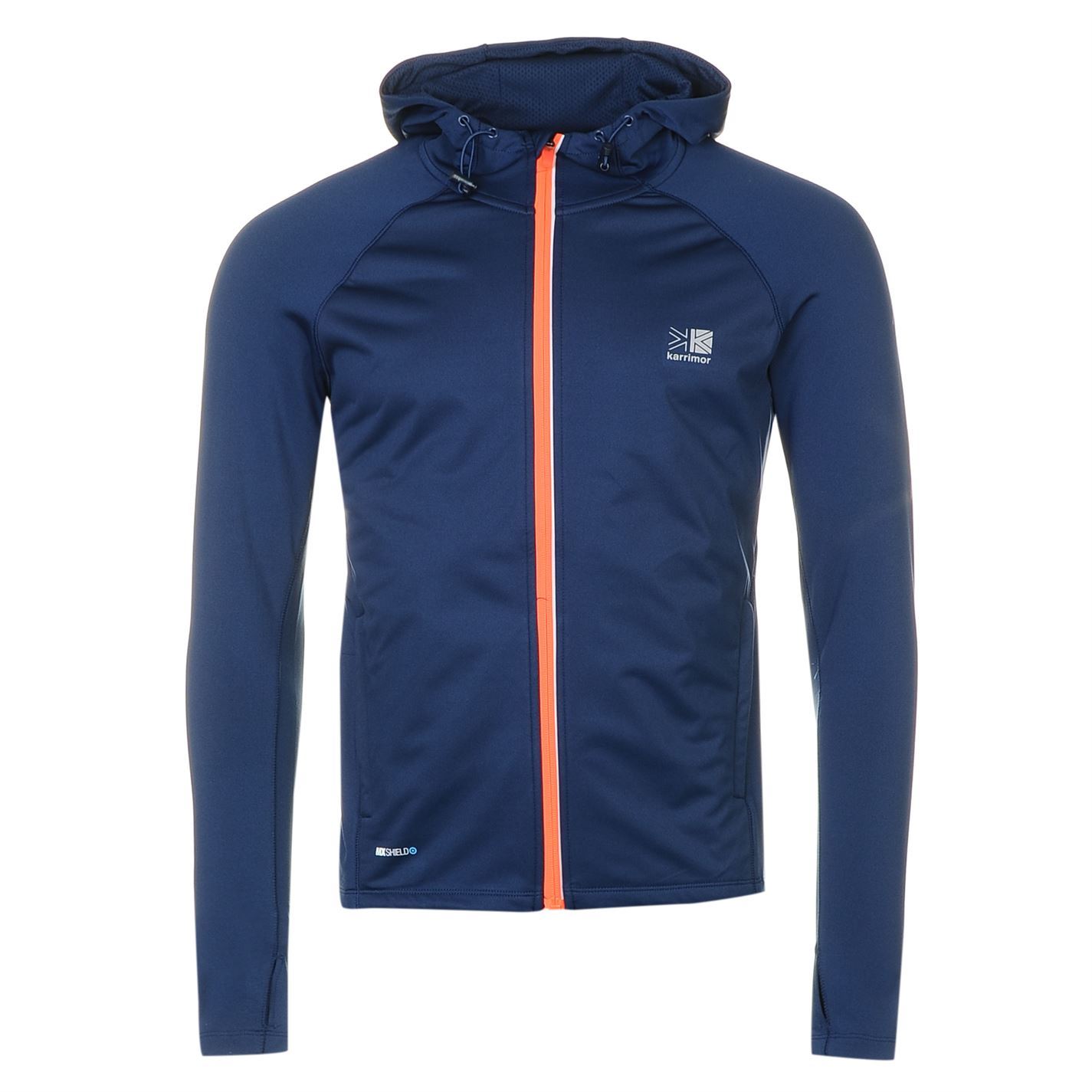 Karrimor Xlite MX Shield Jacket Mens Gents Performance Coat Top Hooded