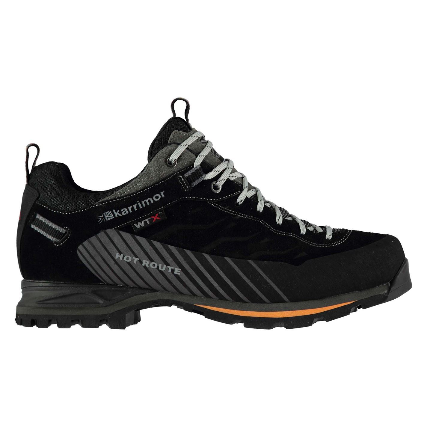 Karrimor Hot Route WTX Walking Shoes Mens Gents Water Repellent Laces