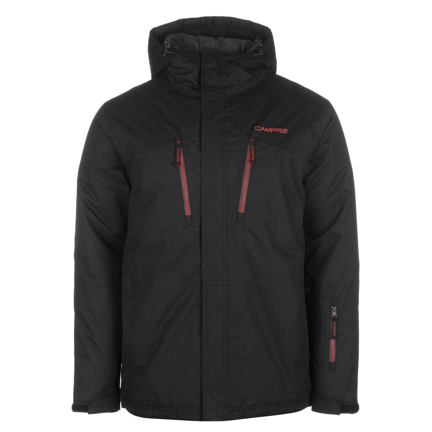 Campri Mens Ski Jacket Coat Top Hooded Zip Full Warm eBay