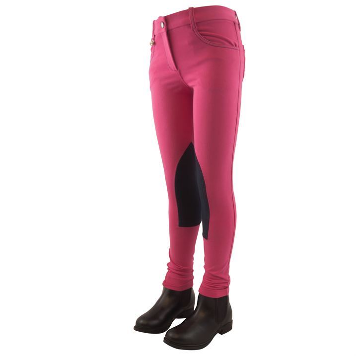 Requisite Kids Horseshoe Jodhpurs Girls Breeches Equestrian Pants