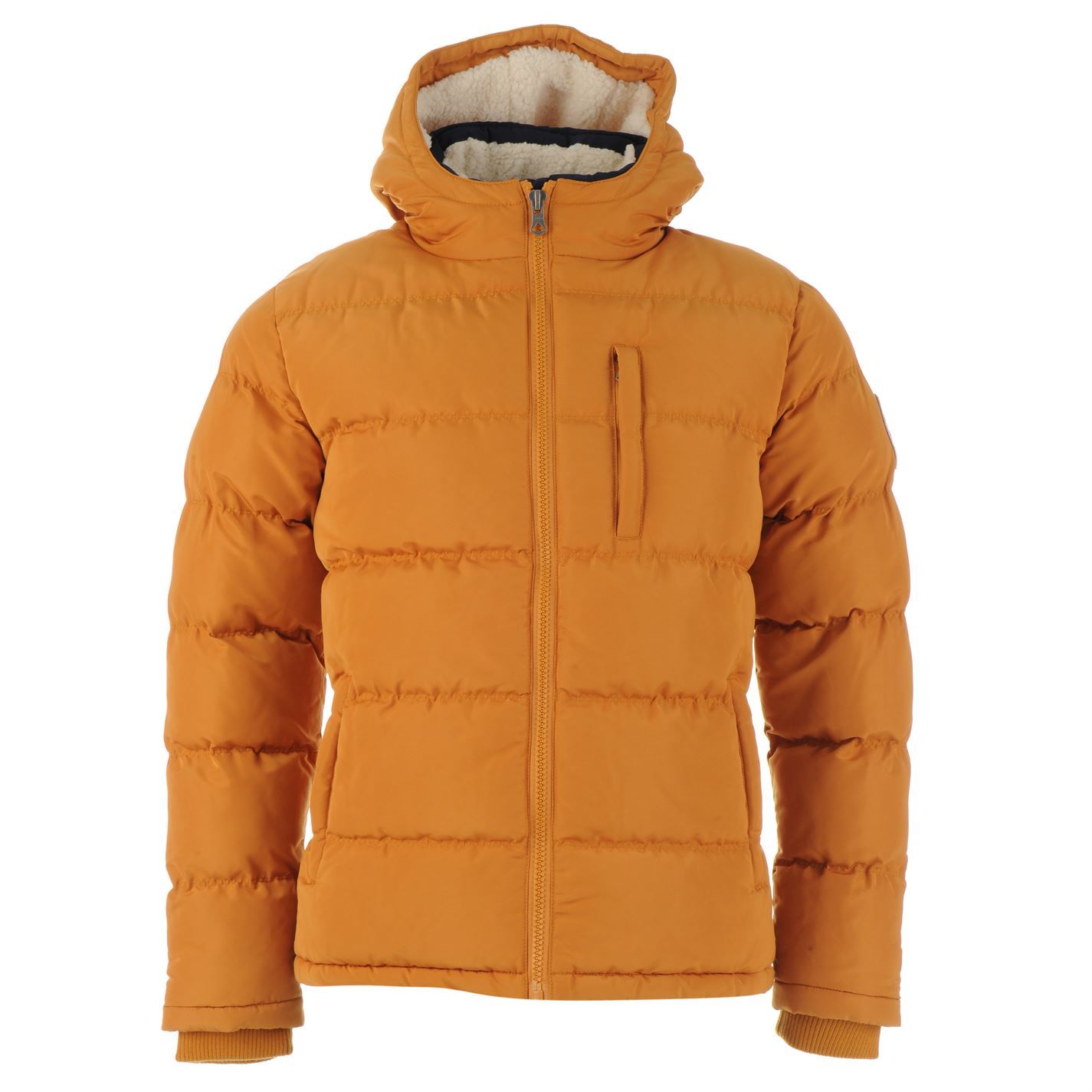 SoulCal 2 Zip Bubble Jacket Mens