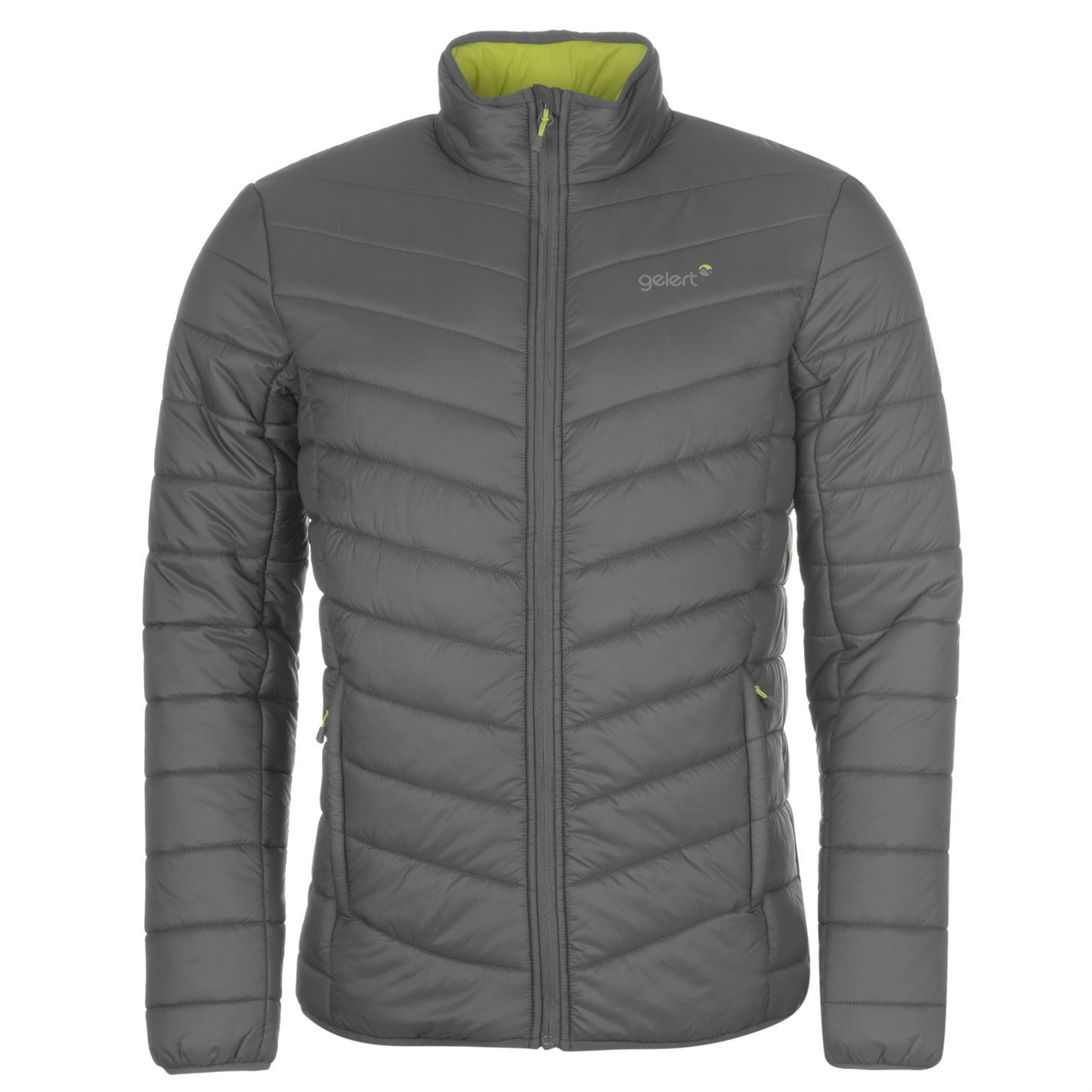 Gelert Shield Jacket Mens Gents Down Coat Top Chin Guard High Neck