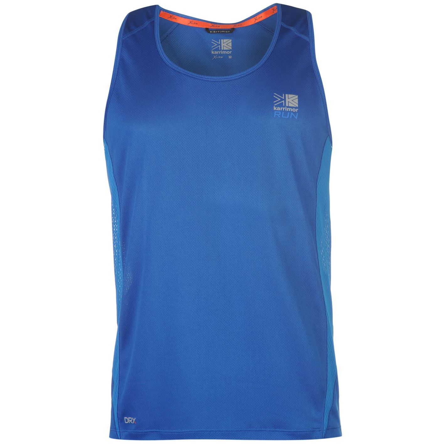 Karrimor Mens X Running Vest Tank Top Breathable Lightweight Mesh Crew